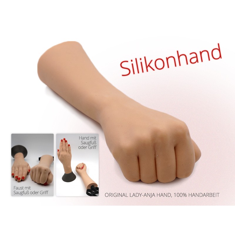 Silikonhand Faust oder flache Hand Silikonhand Faust oder flache Hand
